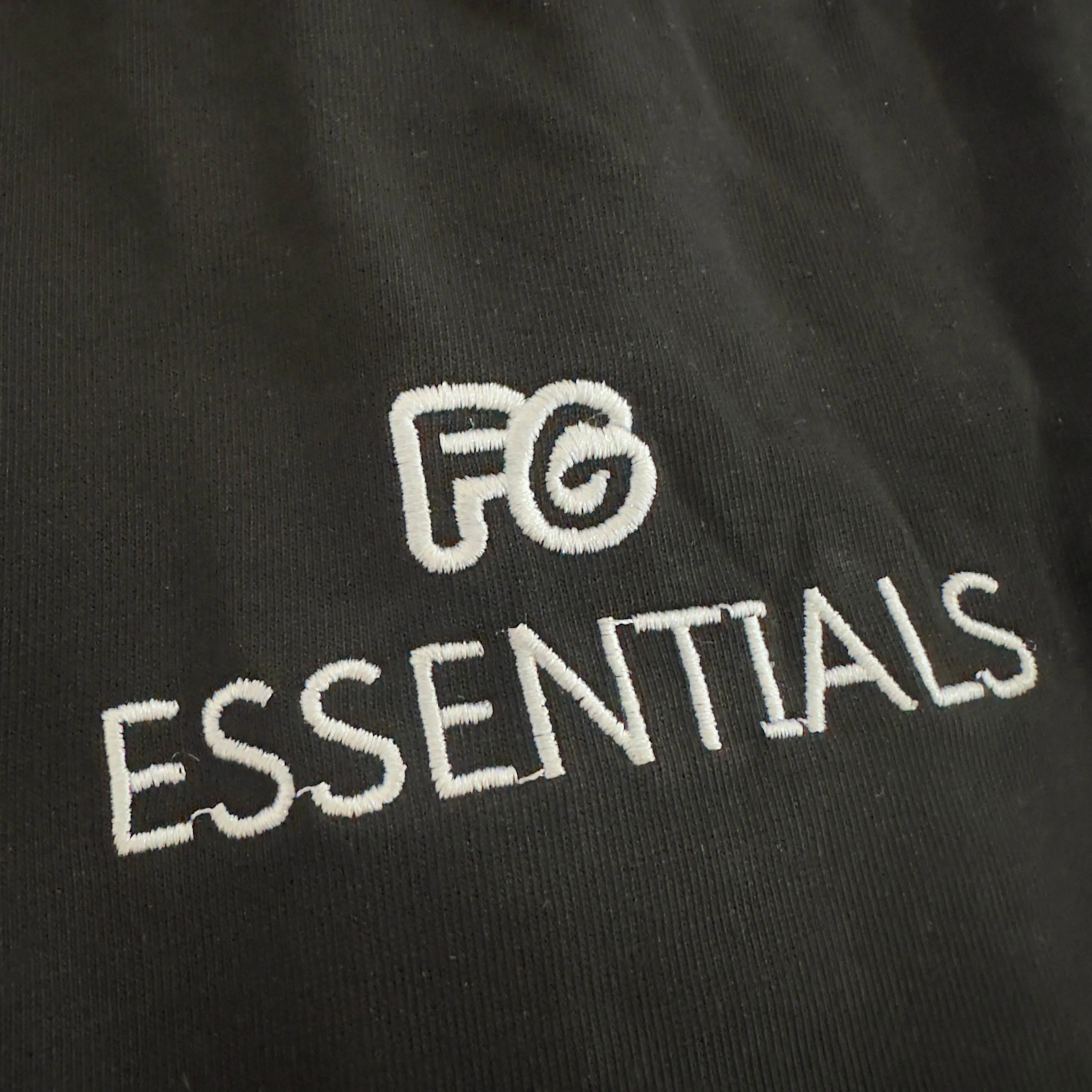 ESSENTIALS FEAR OF GOD 2025 FG T ：K 2363# ：Black White Sizes：S M L XL ：